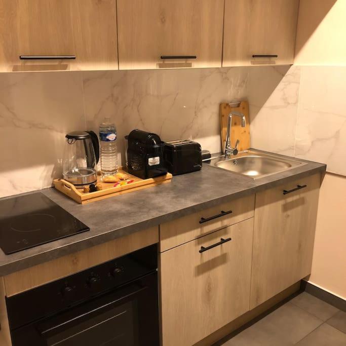 Superbe Appartement Tout Equipe, Le Nid D'Eva A Metz Gare, Parking Prive, Balcon, F2, 50M2, 3P Luaran gambar